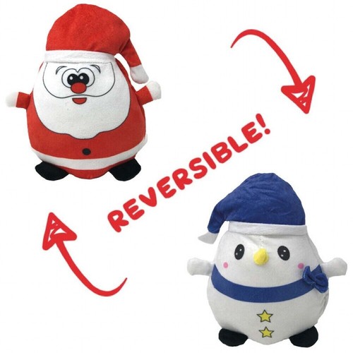Reversible santa snowman - x,