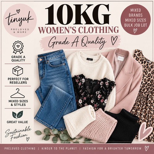 10kg woman clothes mixed - 10kg, woman’s