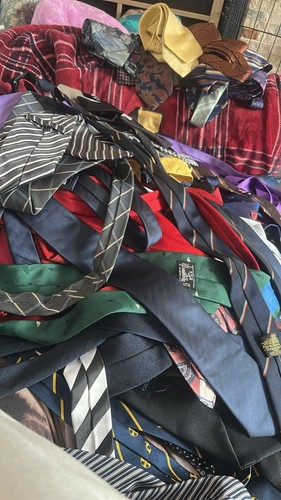 Job lot men ties polyester - job,