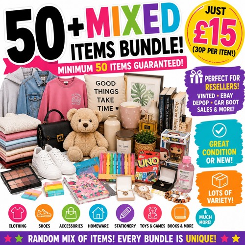 Mixed mystery bundle job - 50+,