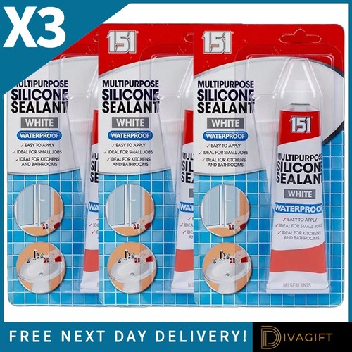 White waterproof silicone - white,