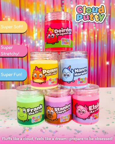 Joblot cloud putty - cloud, 48