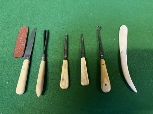 Antique haberdashery job lot - antique,