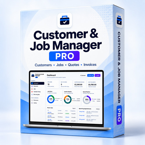 Customer job manager pro - customer,