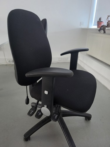 Job lot 30x black upholstered - 30x,