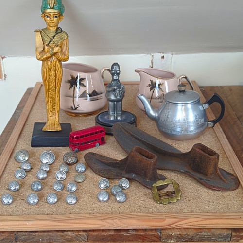 Job lot eclectic mix teapot - mix,
