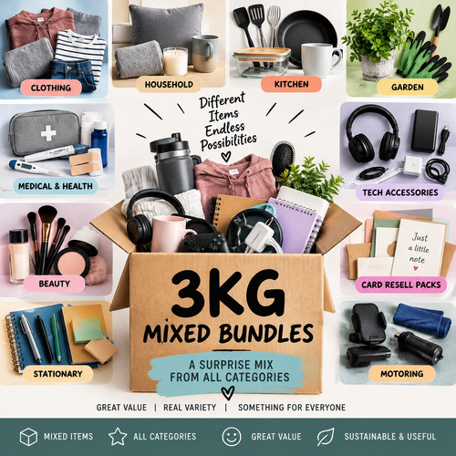 3kg mixed amazon returns - 3kg,
