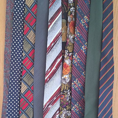 Men tie job lot - job, x10